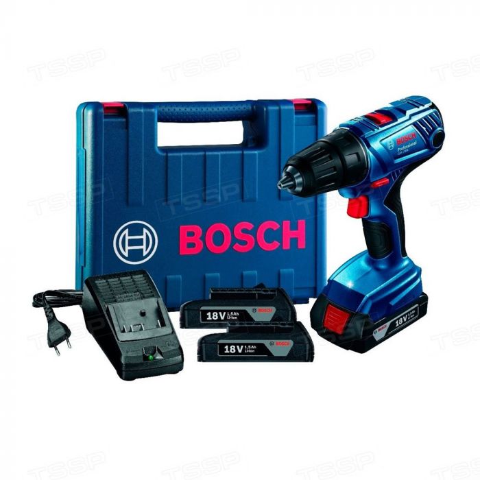 Аккумуляторная дрель-шуруповерт Bosch GSB 180-LI 06019F8307 (2 аккумулятора 1.5 Ач)