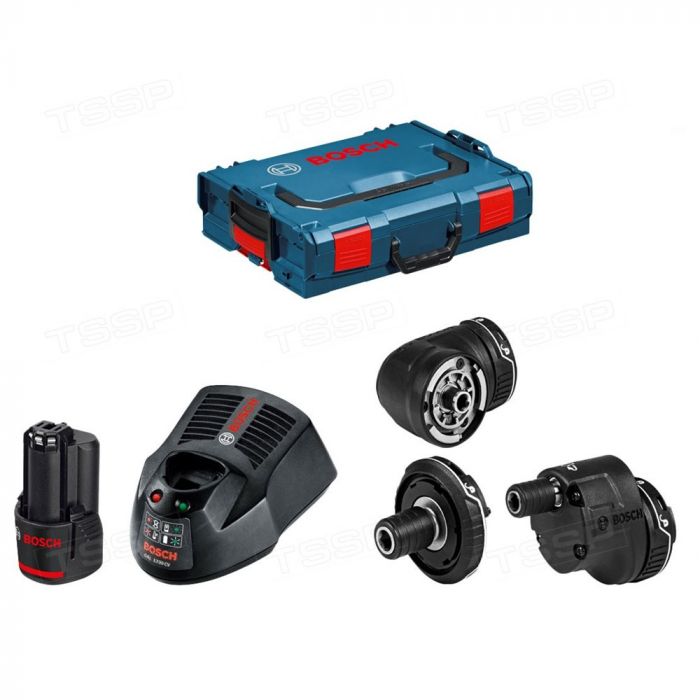 Аккумуляторная дрель-шуруповерт Bosch GSR 12V-15 FC Set 06019F6000