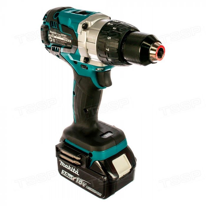 Аккумуляторная дрель-шуруповёрт  MAKITA DDF481RF