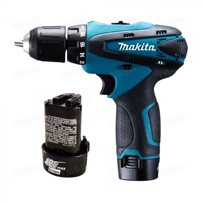 Аккумуляторная дрель-шуруповерт Makita DF330DWE