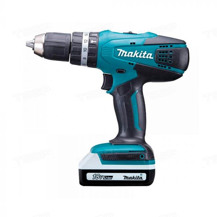 Аккумуляторная дрель-шуруповерт MAKITA HP457DWE