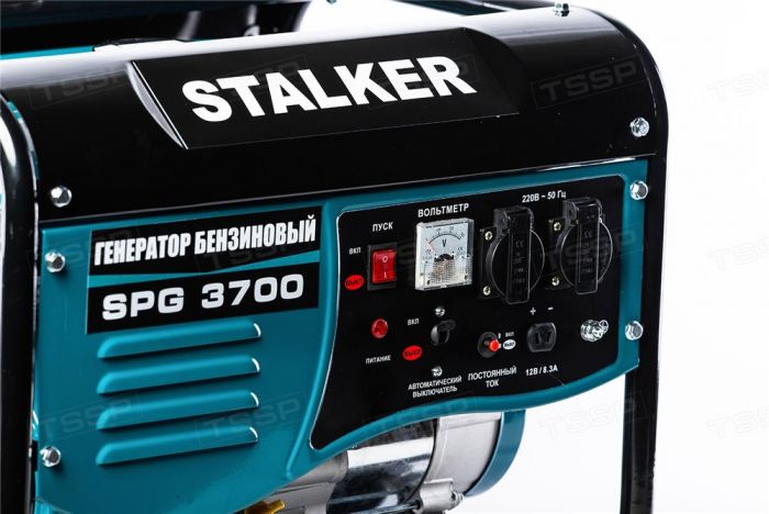 Бензиновый генератор STALKER SPG 3700 / 2.5кВт / 220В