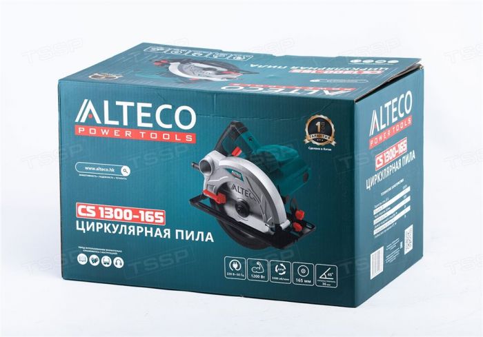 Циркулярная пила ALTECO CS 1300-165