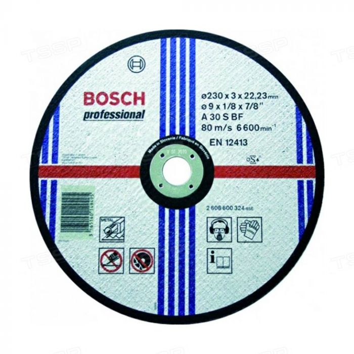 Диск отрезной по нержавеющей стали Bosch 230*22,23*2 мм 1618596166