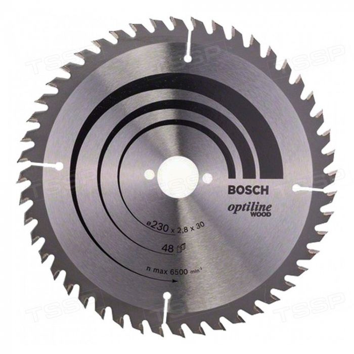 Диск пильный Bosch 230*30мм 48Т Optiline 2608640629