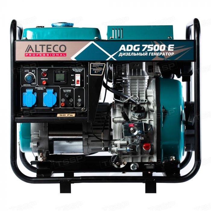 Дизельный генератор ALTECO ADG 7500 E / 5.2кВт / 220В