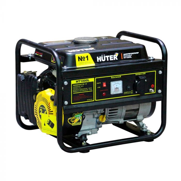 Электрогенератор Huter 1000L HT / 1кВт / 220В