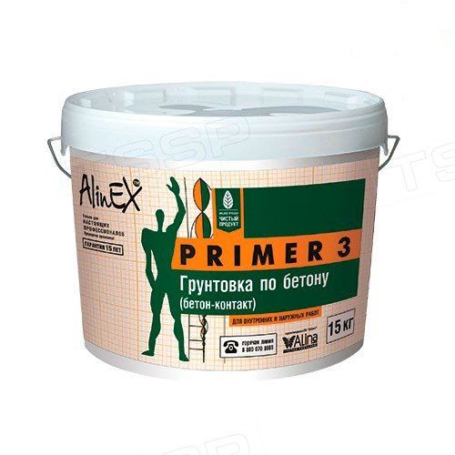 Грунтовка AlinEX Primer-3 15 кг