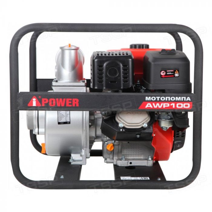 Мотопомпа бензиновая A-iPower AWP100 / 9.5кВт / 91м?/ч