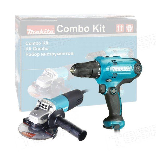 Набор инструментов Makita DK0117 (9555HN / DF0300)