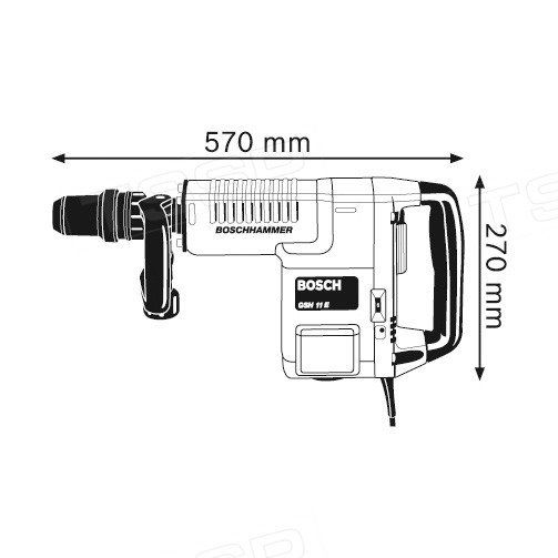 Отбойный молоток с патроном SDS-max Bosch GSH 11 E Professional 0611316708