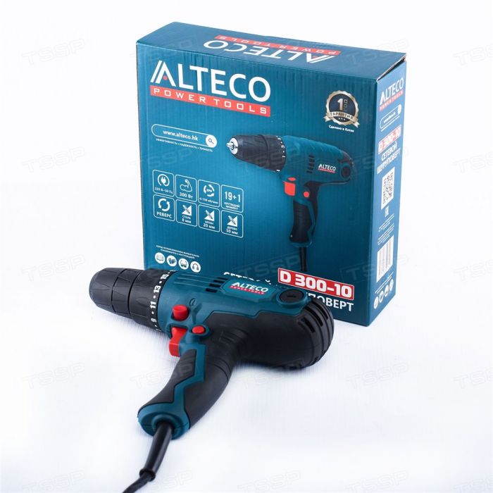 Сетевой шуруповерт ALTECO D 300-10 (D 0327)