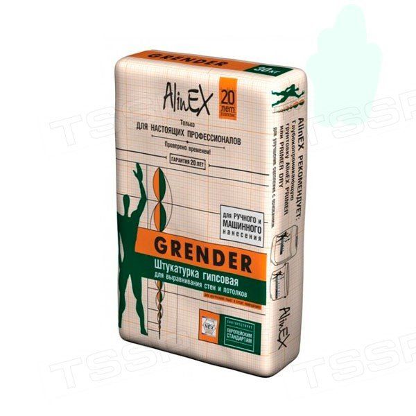 Штукатурка AlinEX Grender 30 кг