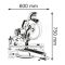Торцовочная пила Bosch GCM 12 SDE Professional 0601B23100