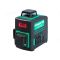 Уровень лазерный с зеленым лучом Fubag 3D Pyramid 30G V2х360H360 31632